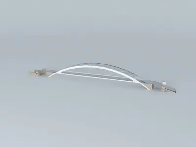 Humber Bay Arch Bridge (Toronto, Ontario) Free 3D model