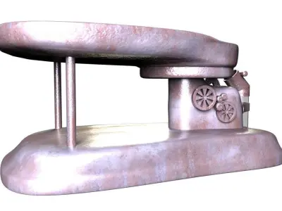 Coin Counting Machine 3D model