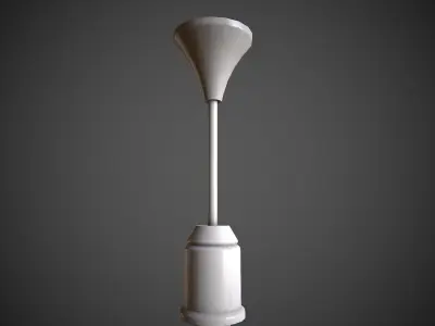 Bulb Holder  Low-poly 3D model