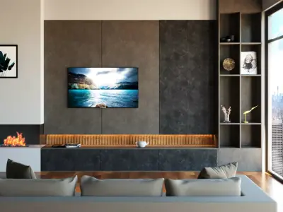  New York living room 3D model