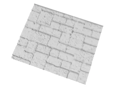 Cobblestone Path 3D model
