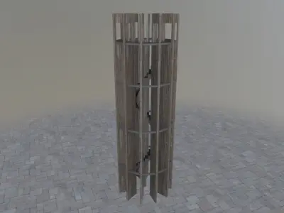 Bern High Rises Pack Low-poly 3D model