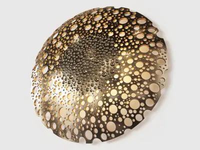 Abstract Wall Light by Jonathan Browning 3D model