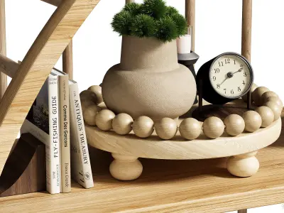 Decorative set 10 3D model 7