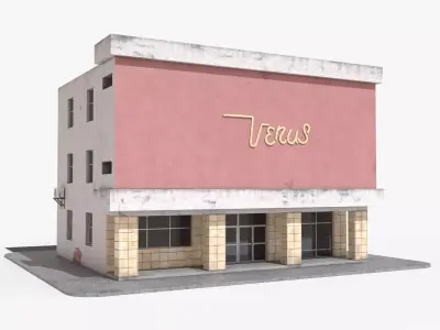 Building Venus Low-poly 3D model