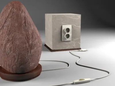 Himalayan Salt Lamp 3D model
