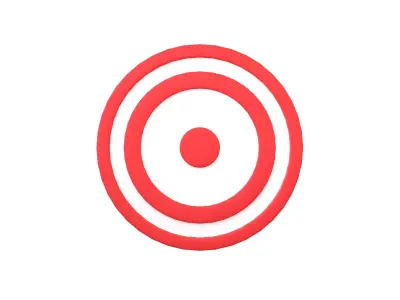 Target Symbol v1 001 Low-poly 3D model