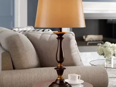 Triggs Table Lamp Light Set 3D model