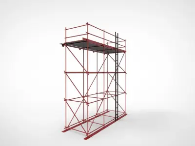 Scaffolding 3D model