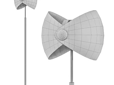 Zeta Floor Lamp 3D model