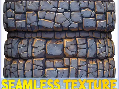 Stylized Wall Seamless Texture Texture 2