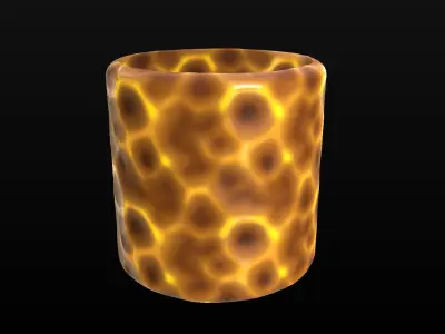 8 Stylized and Seamless Crystals PBR Materials - Set 2 Texture