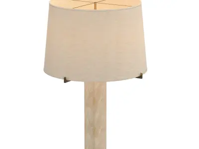 Hexagonal Table Lamp 3D model