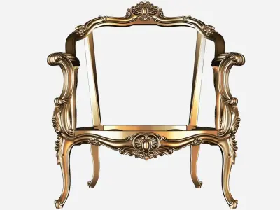 Armachair model for cnc 01 3D model