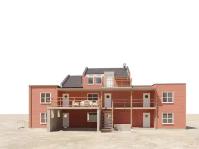 Redhouse 3D model
