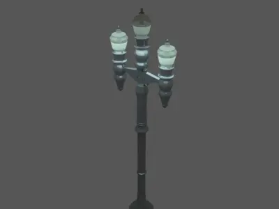 Street Lamps 3D model