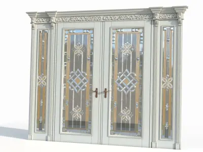 Doors interior 05 3D model
