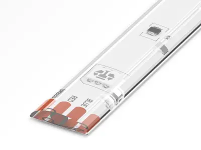 Led strip Section 3D model