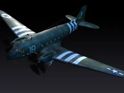  C-47 - WWII Troop Carrier 