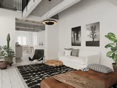 Solar Moon eclipse chandelier 3D model