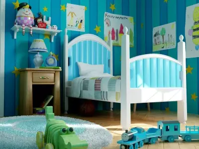 KID ROOM 3D model