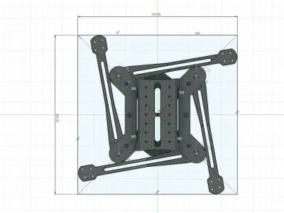 Drone Frame  3D print model