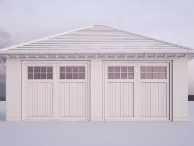 British House Bosc Garage GT 2D 3D model