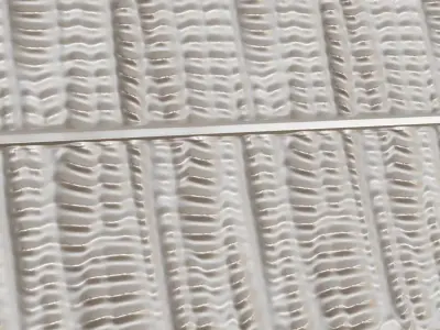 Silver Sci-fi Hose PBR Seamless Texture