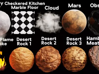 Blender Procedural Material Pack 15 Texture