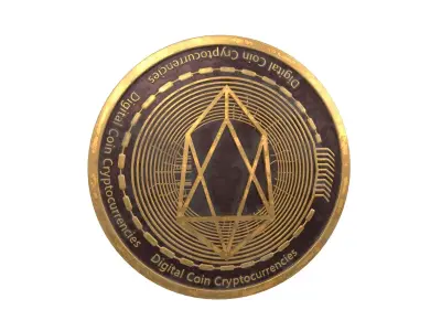 EOS Coin v2 002 3D model