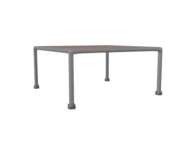 Dining Table v1 002 Free low-poly 3D model