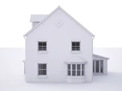 British House Theale G 3D model