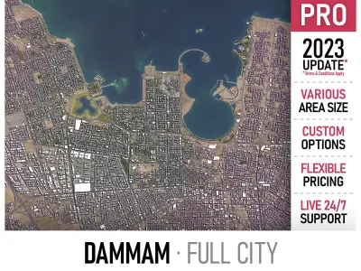 Dammam Low-poly 3D model
