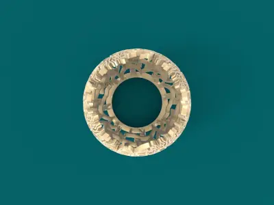 Shrubs Lampshade 3D print model