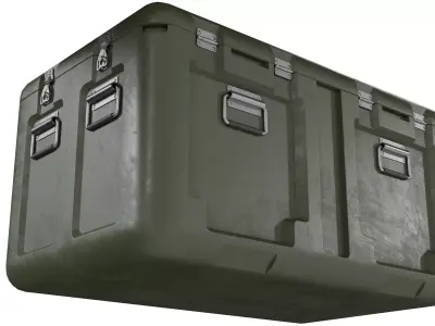 Ammo Box V1 Low-poly 3D model