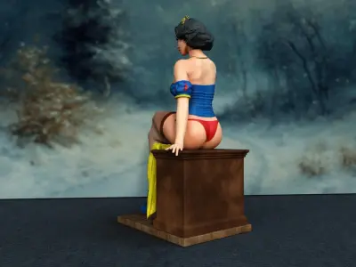 A daring set of five print ready NSFW busts Velmaa Dinkley Snow 3D print model