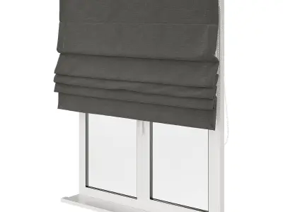 Roman curtain 3D model