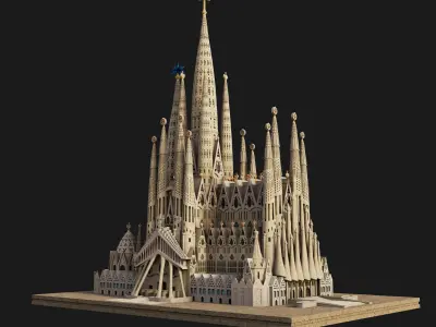 Sagrada Familia 3D model