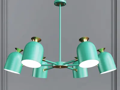 MACAROON CHANDELIER 3D model