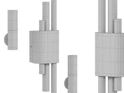 4361 10WL Odeon Light 3D model