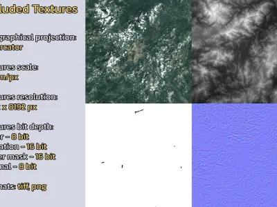 Longyan China City Landscape 3D Model 3D model