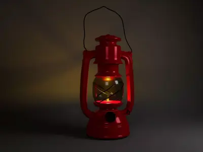 lantern 3D model 11
