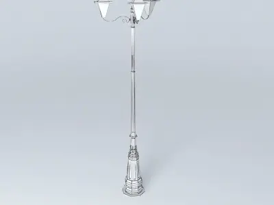 Street light 3D model 9
