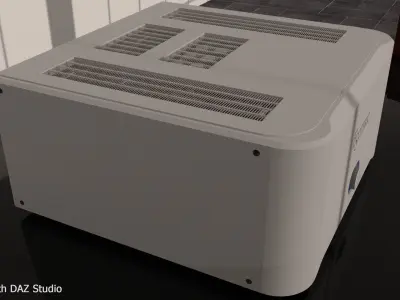 High-end Power Amplifier Esoteric S-02 3D model