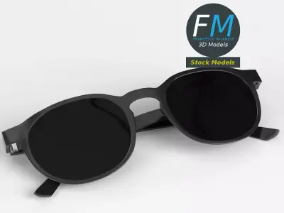 Sunglasses Boston 3D model