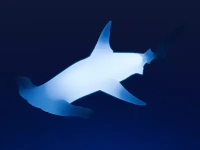 Shark Indirect Lighting 3D model