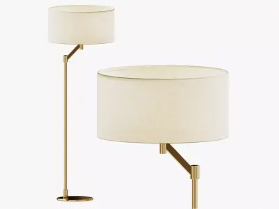 Floor lamp Trio Cassio 3D model