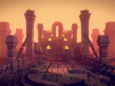 FANTASTIC - Dungeon Pack Low-poly 3D model