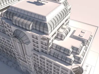 London Building 3D model