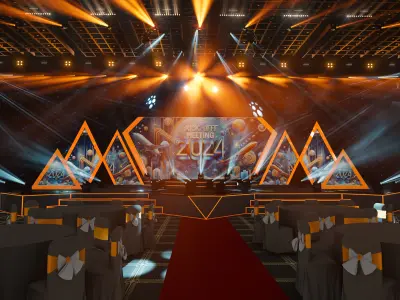 timecode lighting show for event Texture